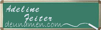 Adeline Feiter Visitenkarte